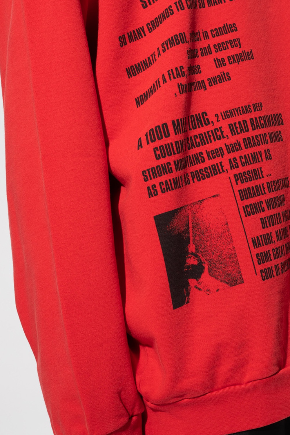 Raf Simons Printed hoodie | Men's Clothing | Vitkac